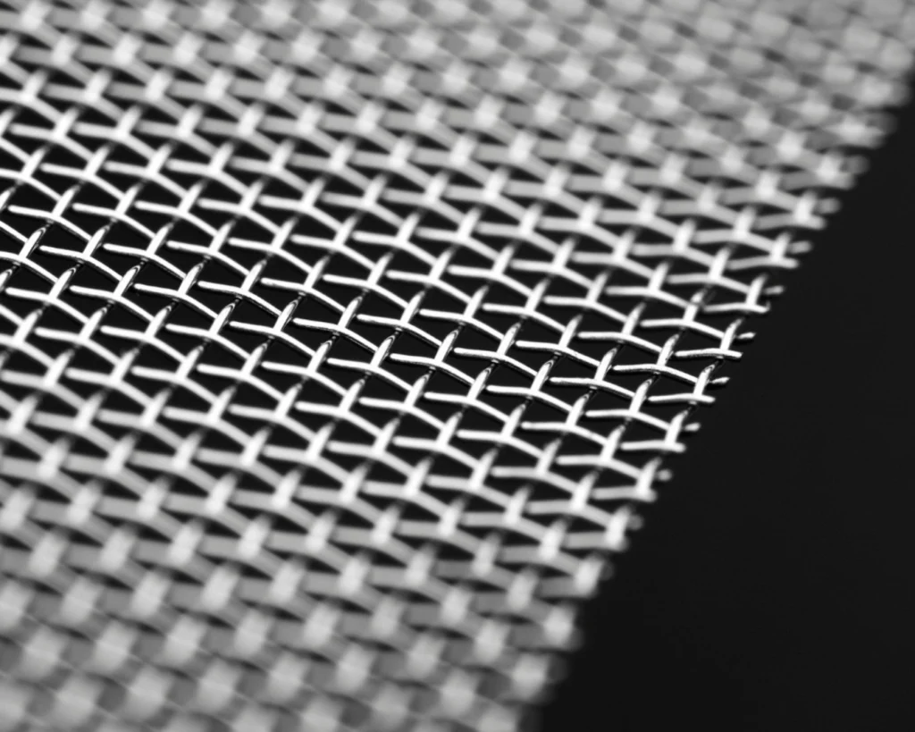 Close up of Termimesh stainless steel termite barrier